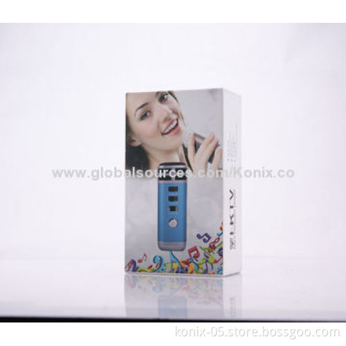 Mini Pocket Microphone Karaoke Player, Supports MP3 Player/iPad